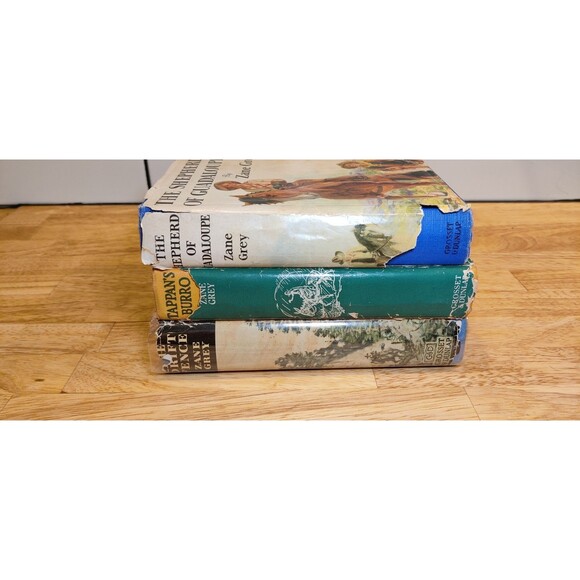 ZANE GREY NOVELS HARDCOVER BOOKS - LOT OF 3 - 1923, 1933, 1930 - Picture 3 of 11